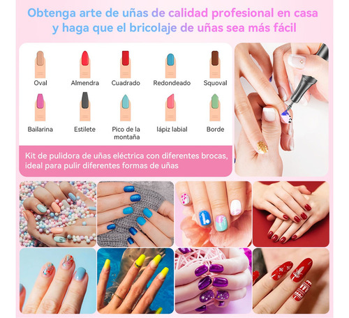 ' Broca Profissional Do Polidor De Unhas De Esmeril