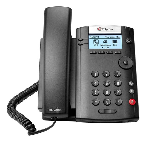 Telefone Mesa Polycom Vvx201