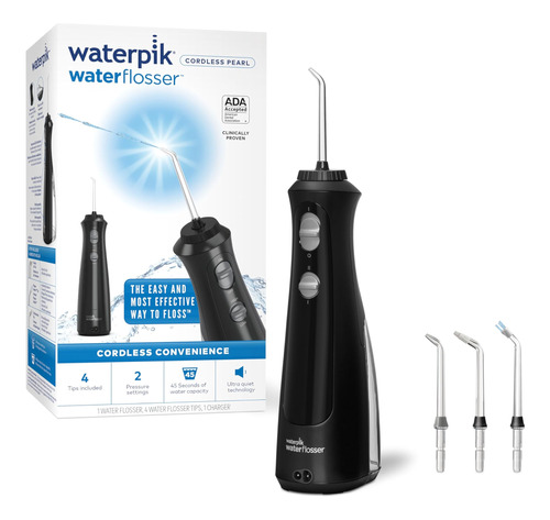 Irrigador Portátil Recargable Para Los Dientes-negro