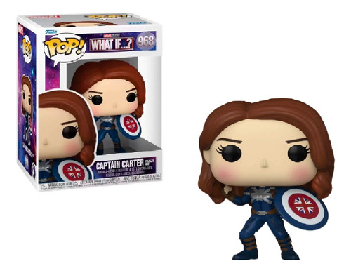 Capitana Carter Traje What If? Marvel Funko Pop Original