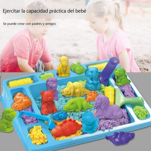 Juego De Arena De Juguete Espacial De Dinosaurio Animal