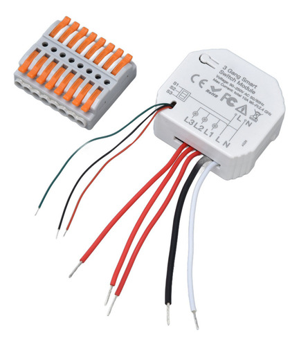 Módulo Domótico Smart Light Wifi Light Control De 3 Elemento