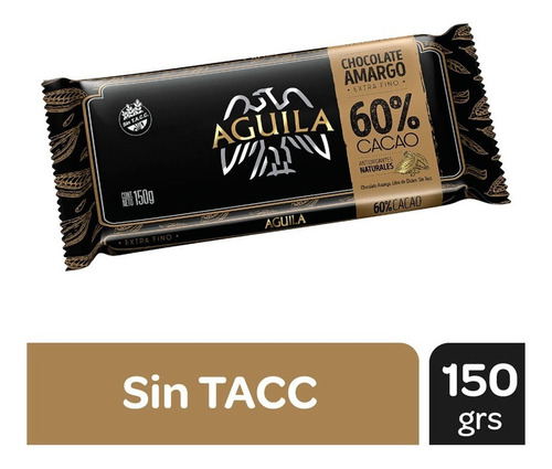 Tableta Aguila Extrafino 60% Cacao X 150 Gr