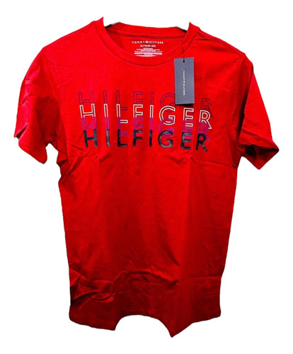 Polera Tommy Hilfiger Rojo Talla Xl Equivale S Chile