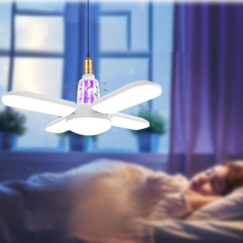 Lámpara Bombilla Plegable E27 Base 85-265v Para Patio