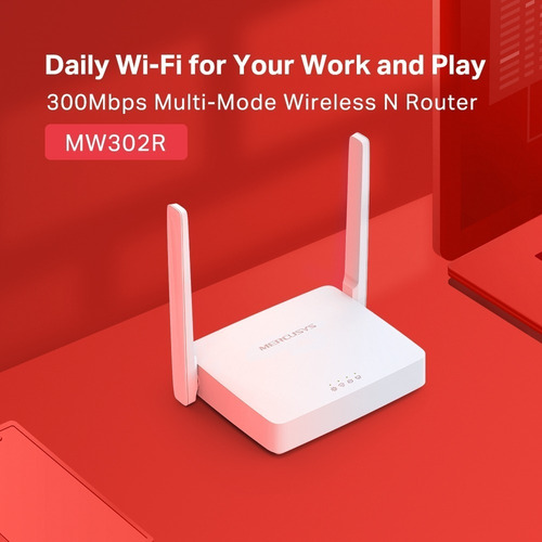 Router Mercusys MW302R V1 blanco 5V