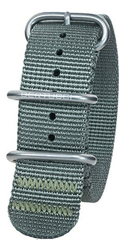 Correa De Reloj De Nylon 22mm Defender Drab Olive