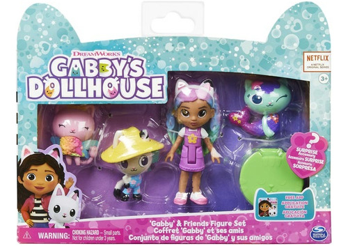 Set Figuras Gabby Dollhouse
