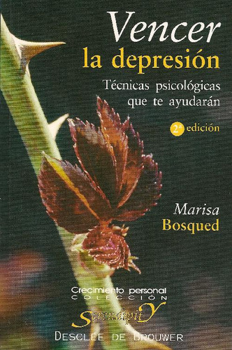 Libro Vencer La Depresión De Marisa Bosqued Lorente