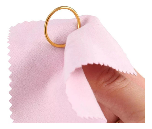 D Paño De Limpieza De Joyas, Paño De Limpieza, 100 Piezas