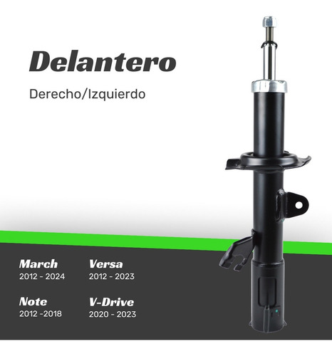 2 Amortiguadores Grob Note 2012-2018 Delanteros