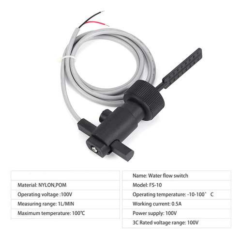 Sensor De Nivel Fs-10 100v Alta Precisión Ajustable