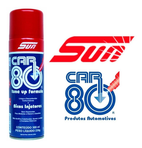 Imagem 2 de 4 de Descarbonizante Car80 Limpa Bico Carburadores 300ml Car 80