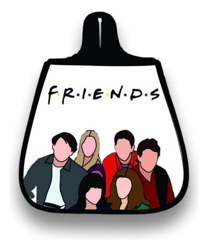 Lixo Car Lixeira Carro Neoprene Personalizado Elenco Friends