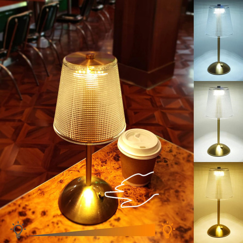 Lampara Velador Led Escritorio Usb Luz Calida Fria Neutra