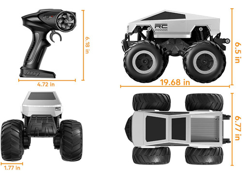 1:16 4wd Todo Terreno Rc Camión Pickup Vehículo De Juguete