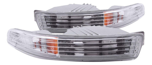 Anzo Usa  Acura Integra Chrome Euro Con Luz De Parachoques .