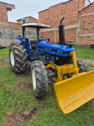 Tractor 6610 New H. -carraro, Pala Frontal, Arado Y Rotavito