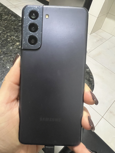 Samsung Galaxy S21 5G Dual SIM 128 GB gris oscuro 8 GB RAM - Bueno (Reacondicionado) - Bueno (Reacondicionado)