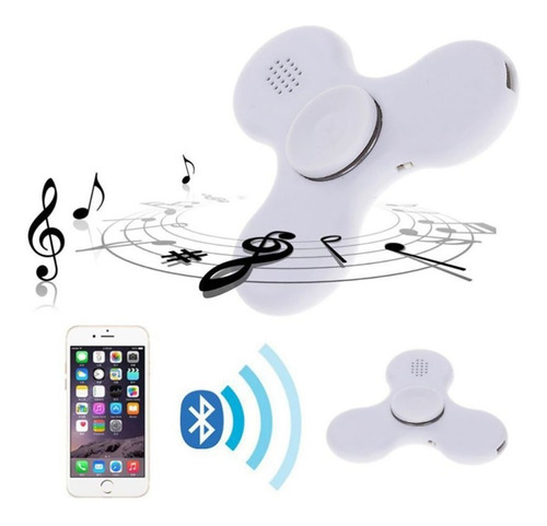 6 Fidget Spinner Altavoz Inalámbrico Bluetooth Recargable