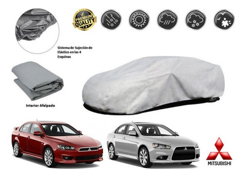 Funda Car Cover Afelpada Premium Mitsubishi Lancer 2.0l 2012