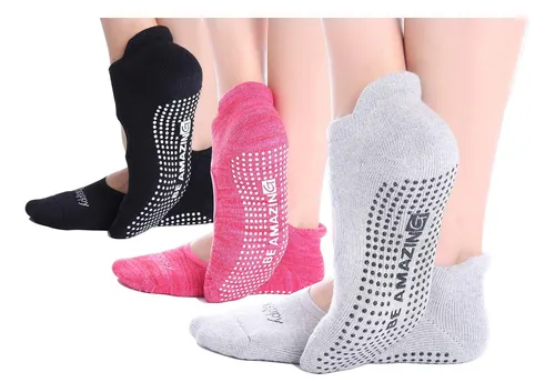 Calcetines Antideslizantes Yoga Barre Pilates Hospitalari...