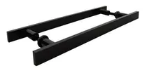 Comprar Puxador Duplo 30 Cm - 1  Preto Fosco  - Porta Madeirau002Fvidro