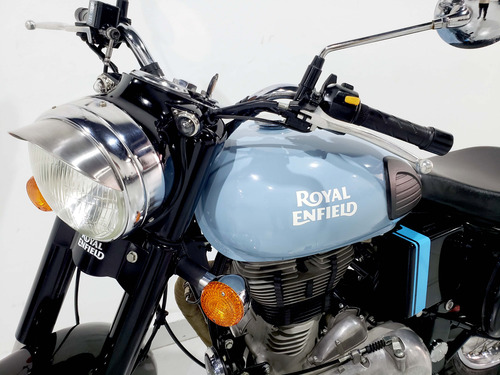 Royal Enfield Bullet Classic 500 2018 Azul