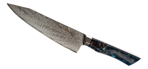 Cuchillo Acero De Damasco Torofilo Kali