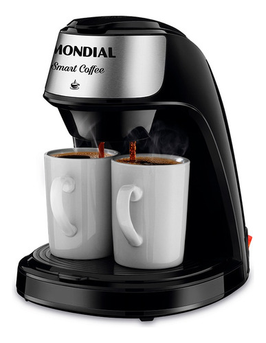 Cafeteira Elétrica 2 Xícaras Smart Coffee C-42-2x-bi Mondial