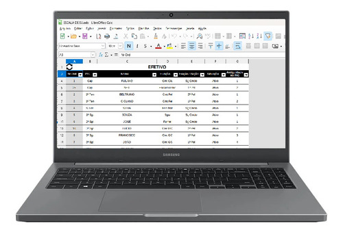 Planilha Escala De Serviço Militar - Libreoffice