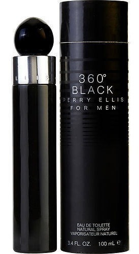 Perfume Perry Ellis 360 Black Original 100ml Dama 