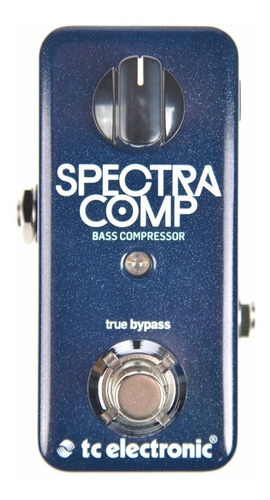 Tc Electronic Spectracomp Bass Compressor Pedal Para Bajo Color Azul