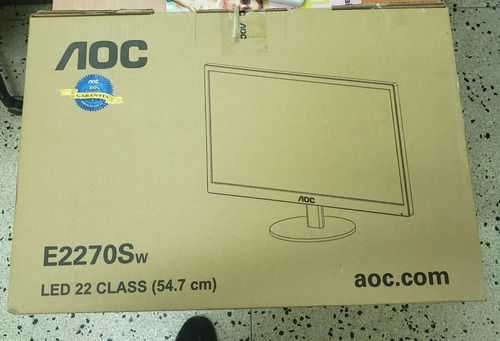 Aoc Monitor E2270swn - 22  Full Hd, 60 Hz, Tn, Vesa, 1920x10