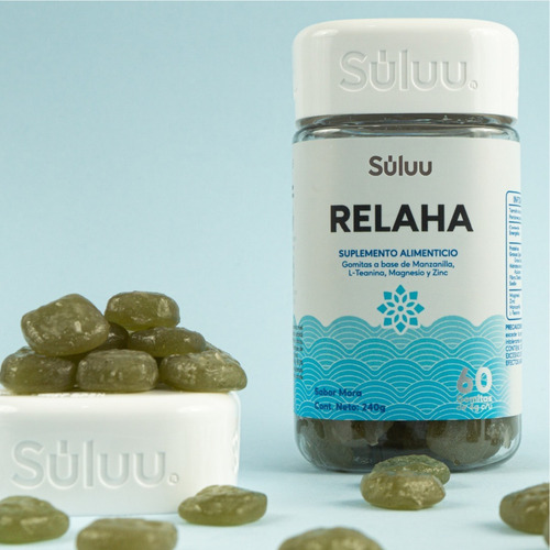Súluu Gomitas Para La Ansiedad Magnesio Manzanilla L-teanina