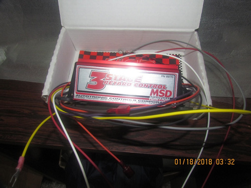 Imagen 4 de 5 de Modulo O Protector De Rpm Msd Para Kit Nitro Nuevo