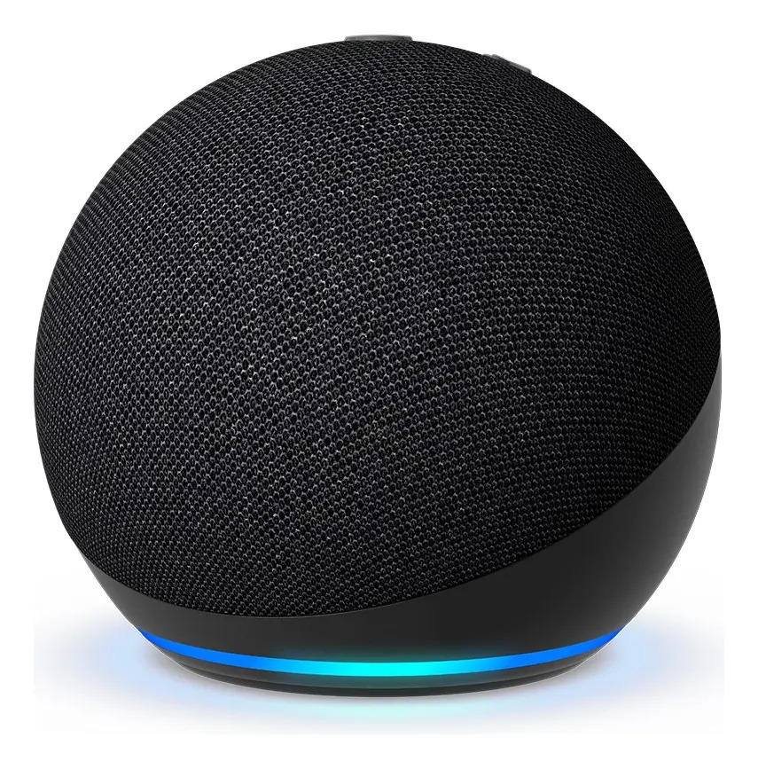 Echo Dot 5ª Geração Amazon Preto Alexa Assistente Virtual Wi-Fi Bluetooth