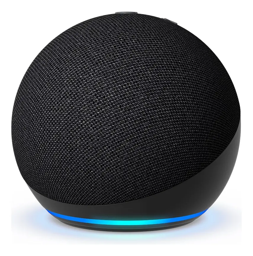 Echo Dot 5ª Geração Amazon Preto Alexa Assistente Virtual Wi-Fi Bluetooth
