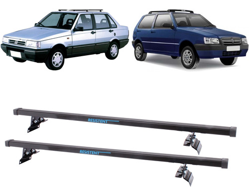 Rack Teto Resistent Sport Fiat Uno 86 87 Até 14 4pts Lw126