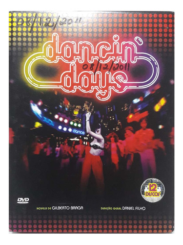 Dvd  Novela Dancing Days -  Box Contendo 12 Dvd's