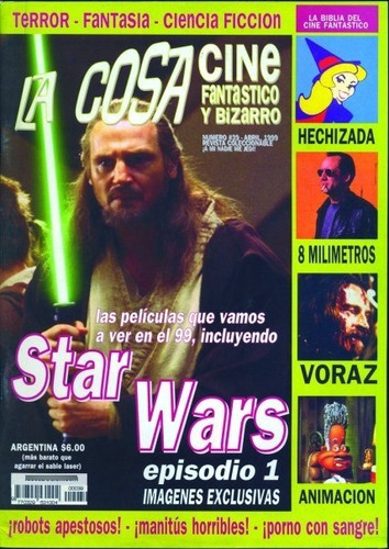 La Cosa #39 Abril 1999 Star Wars El Manitu Vanessa Del Rio