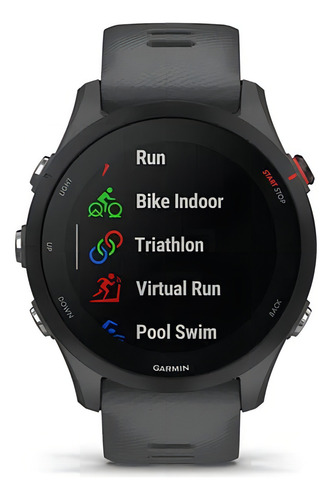 Smartwatch Garmin, Forerunner 255 Slate/gris