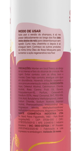 Condicionador Rosa Mosqueta Lançamento 300ml Vs