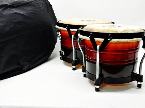 Imagen 2 de 7 de Combo Salsero Bongo Cuero +maraca +campana +forro +g Uiro