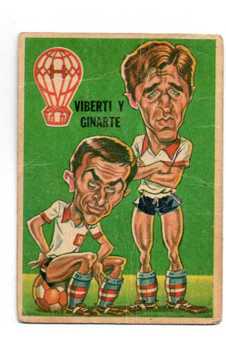 Figurita Huracan Tarjeton Futbol Sport 1967 N° 84 Viberti