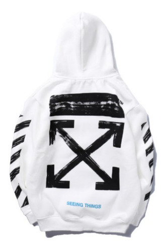 Imagem 1 de 3 de Moletom Off White (branco)