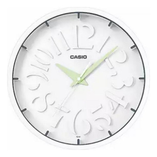 Reloj Casio Pared Iq-64 Analogico Redondo