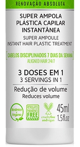 Imagem 4 de 7 de Kit Inoar Cicatrifios Leave In + Ampola Renovação Absoluta