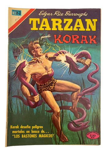 Comic Tarzan Presenta: Korak #262 Editorial Novaro Feb 1971 (Usado)