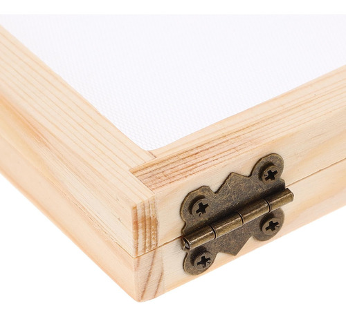 Marco De Madera De Doble Capa Para Fabricación De Papel